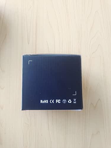 REVODATA REVODATA 5MP POE IP Mini Camera, 6-22mm Manual Zoom Lens Ultra HD 2880x1620P Small Indoor H.265 Surveillance Camera,PC/Phone App,Motion Detection (I712-2-P)