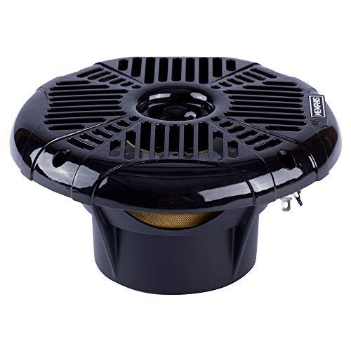 Memphis Audio Memphis Audio LED Marine Speaker Pack: 3 Pairs of MXA602SLB 6.5" Marine Grade Coaxial Speakers, Black with Blue LED