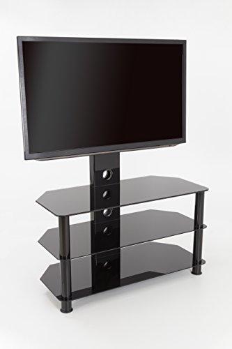 AVF AVF Steel and Glass Stand with TV Mount for TVs up to 60\" in Black