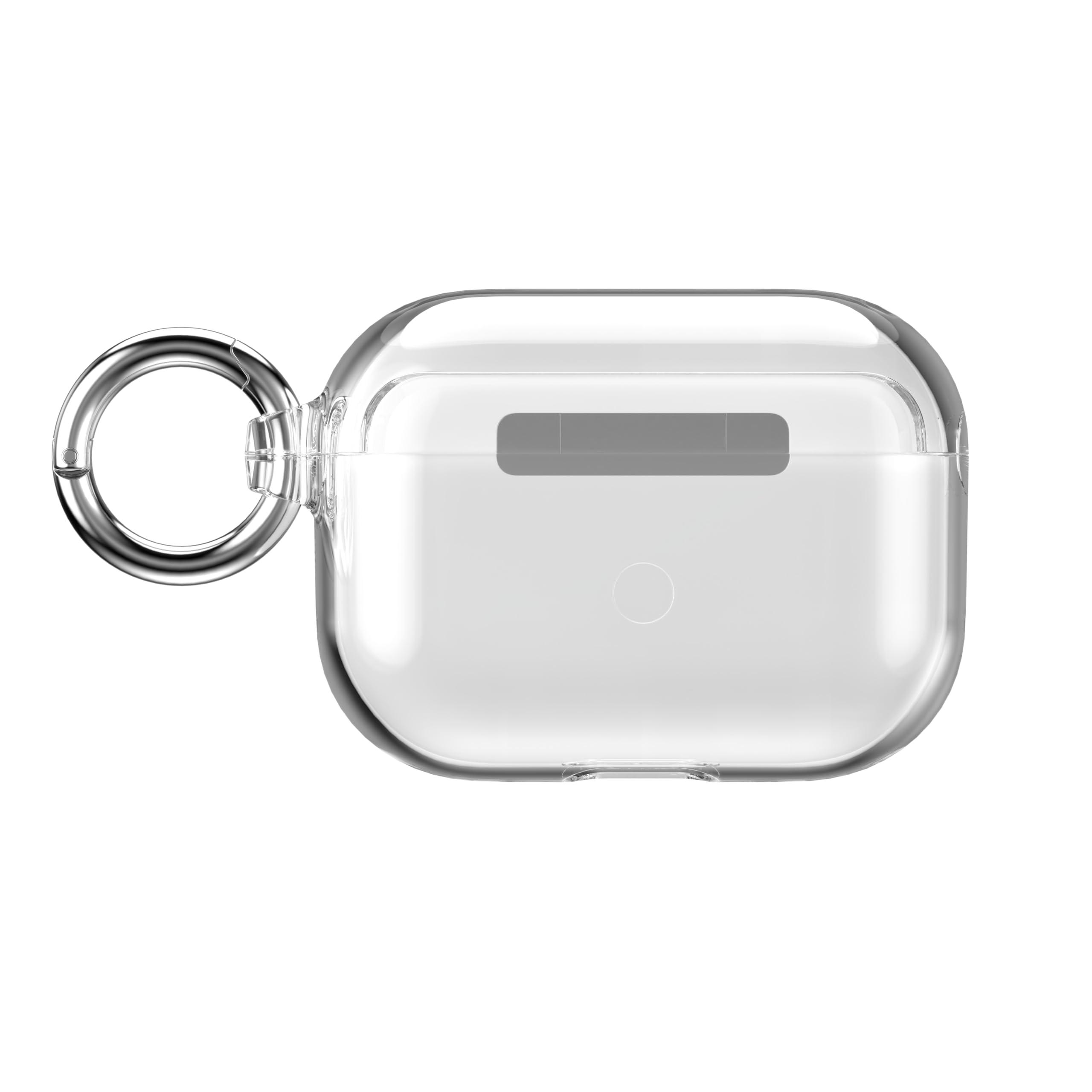 Speck Speck Clear AirPods Pro Case - for Apple AirPods Pro 1st Gen & AirPods Pro 2nd Gen - Scratch-Resistant Coating with Carabiner Attachment - Presidio Clear