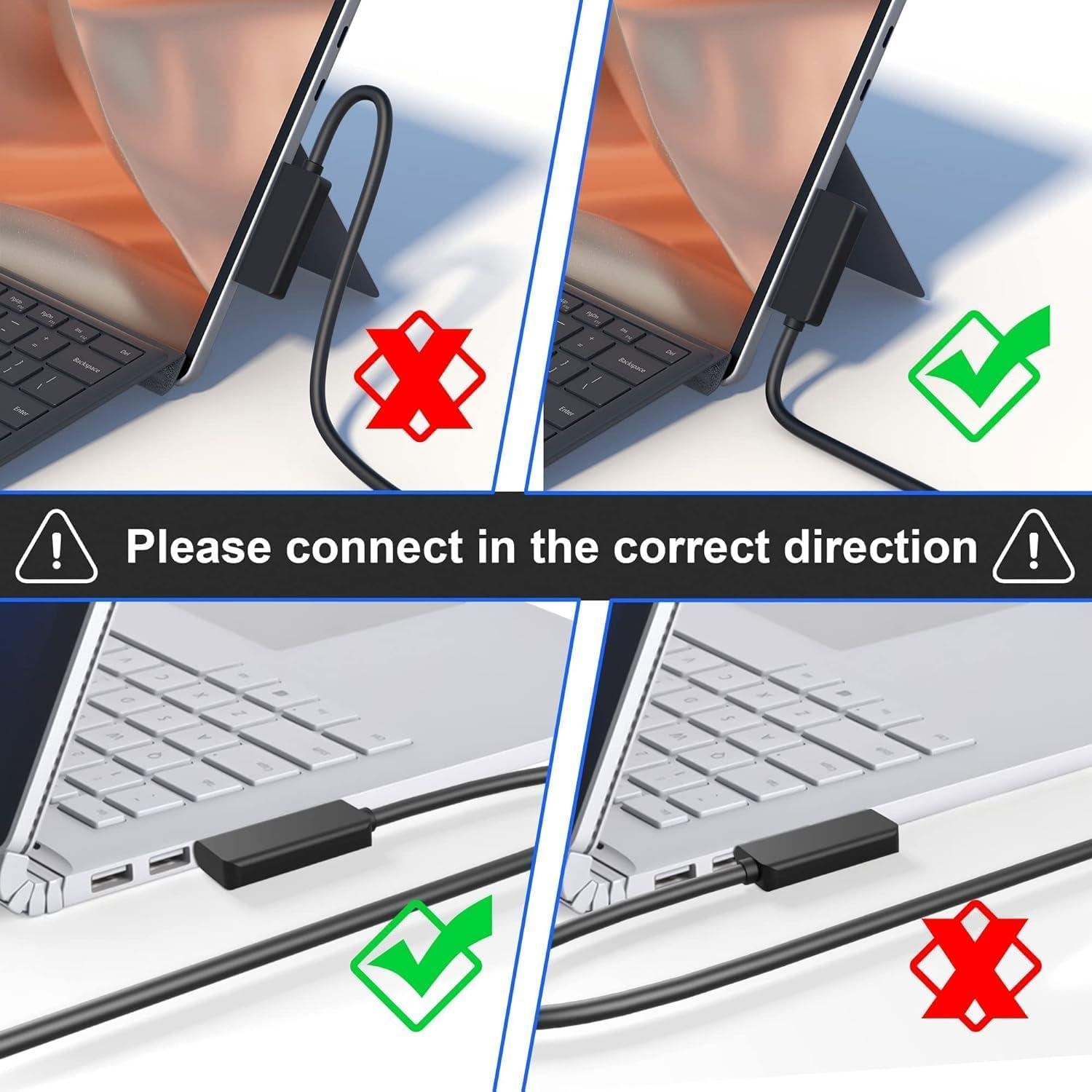 MTAKYI Microsoft Surface Dock Triple Display with Power Supply,12 in 1 Surface Pro Docking Station Dual 4K HDMI+VGA for Surface Pro 9/8/X/7/6/5/4/3, Surface Laptop go/5/4/3/2/1, Surface Book 3/2/1