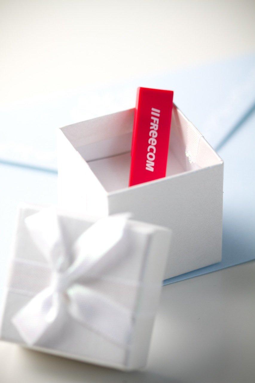 Freecom Freecom USBClip 36170 USB Flash Memory, Pink, 16 GB, USB 2.0, Frustration-Free Packaging (FFP)