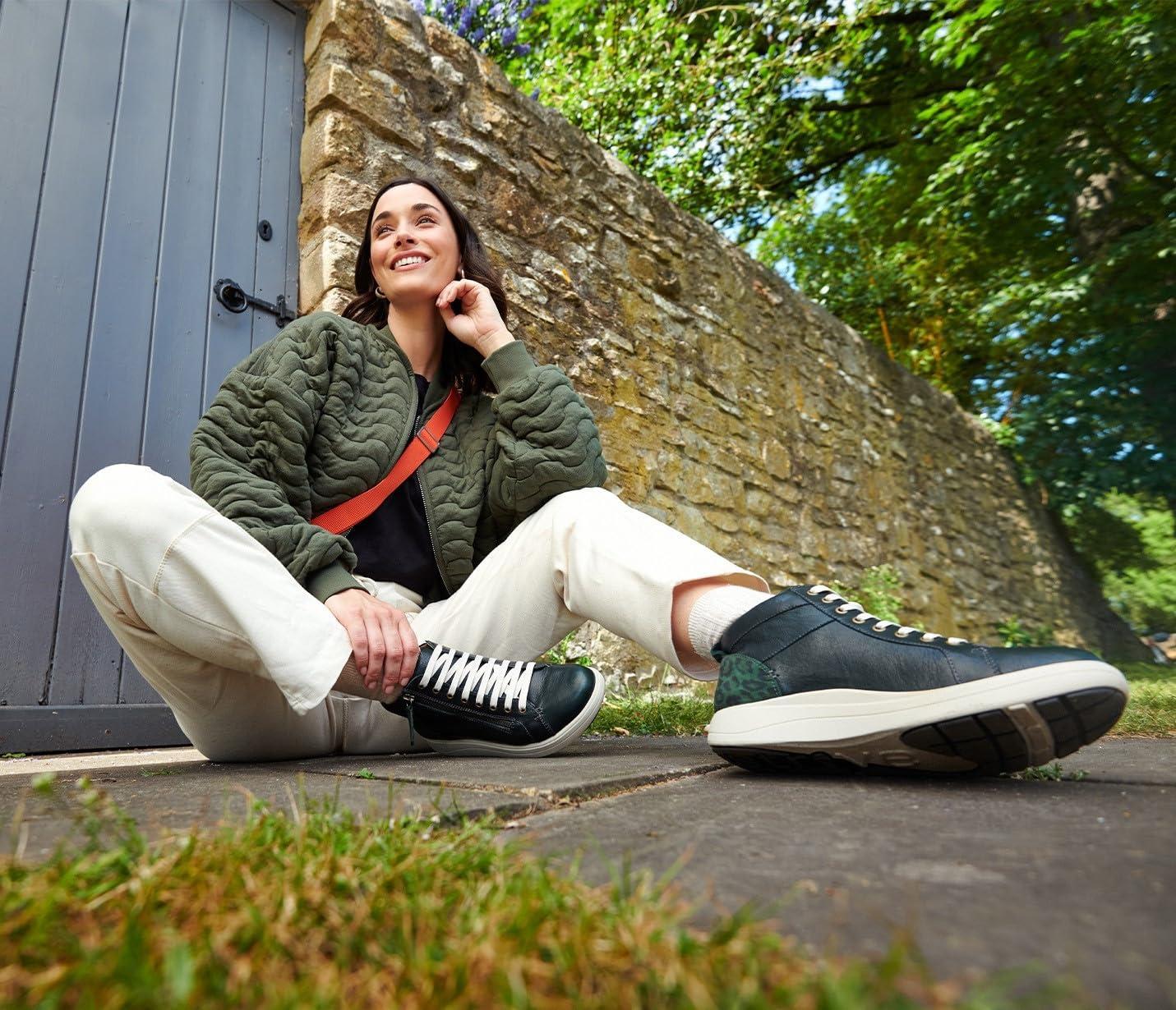 Strive Strive Footwear Women's Sneaker Boot - Kensignton - Arch Supportive Merlot - 6.5 Medium