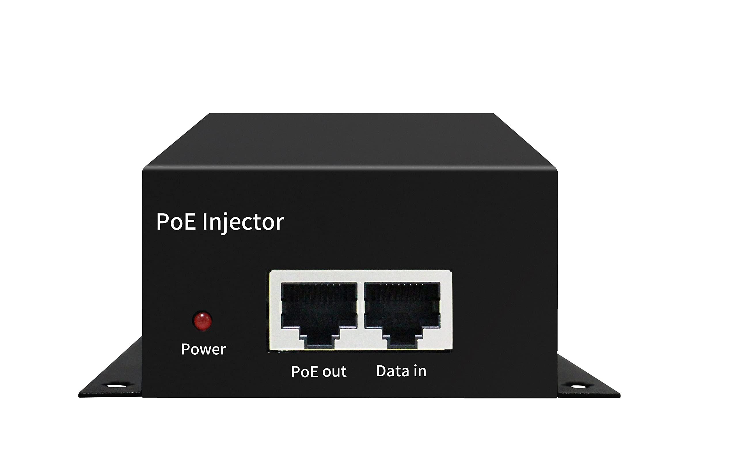 Real HD 90W Gigabit PoE++ Injector Adapter, High Power POE Injector Single Gigabit Port Power Over Ethernet PoE Plus, 802.3af/at/bt - up to 100 Meters (325 Feet)
