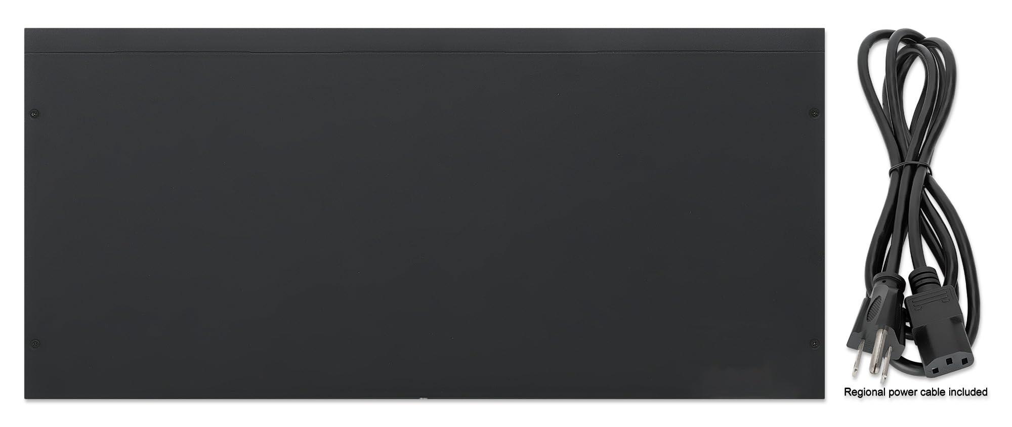 Intellinet Intellinet 24-Port Gigabit Ethernet PoE+ Web-Managed Switch with 4 Gigabit Combo Base-T/SFP Ports, 370W, Endspan, 19" Rackmount - 561426