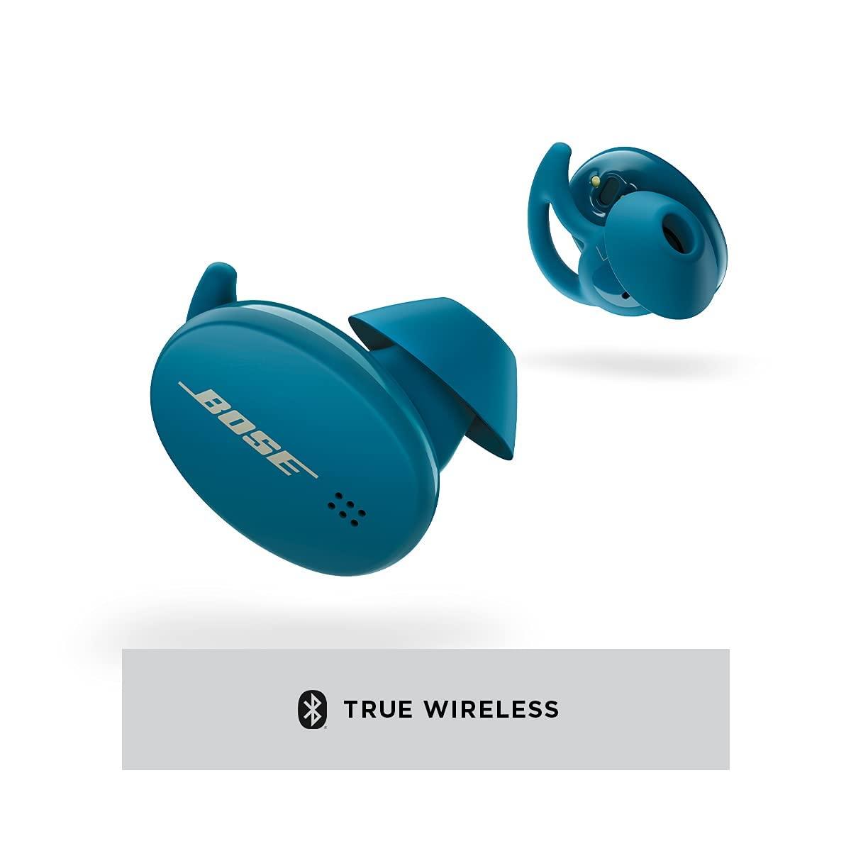 Bose Bose Sport Earbuds - True Wireless Earphones - Bluetooth in Ear Headphones for Workouts and Running, Baltic Blue (Renewed)