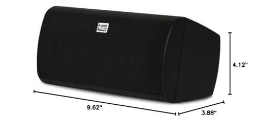 Acoustic Audio by Goldwood Acoustic Audio AA35CB Indoor 3 Way Speakers 2400 Watts Black Bookshelf 3 Pair Pack AA35CB-3PR