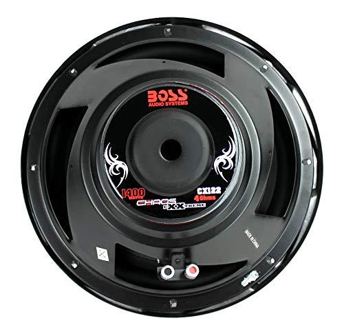 BOSS Audio Systems BOSS Audio Chaos CX122 12\" 5600 Watt Car Power Subwoofer Sub Woofer Pair