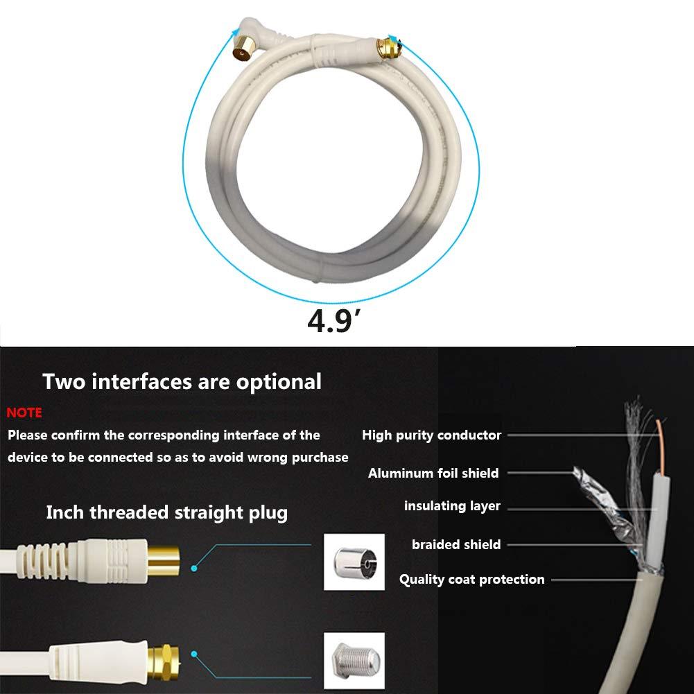 AoeSpy HDMI RF Modulator Coax Converter VHF Adapter w/Male F Type Cord for PS4 PS5 Xbox Nintendo Switch VCR DVD Player Roku Fire Stick Set-top Cable Box HD Digital Video Input to Coaxial Out Analog NTSC TV
