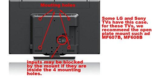 VideoSecu VideoSecu TV Mount Single Arm Articulating Wall Bracket for Most 22-Inch to 32-Inch LCD LED 3D TV, Black ML531B M84