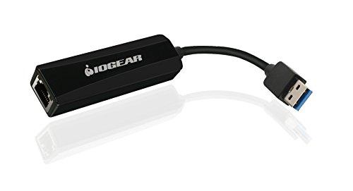 IOGEAR IOGEAR USB 3.0 to Ethernet Adapter - LAN Network Adapter - Gigabit (10/100/1000Mbps) - USB Powered - Nintendo Switch - Windows - Linux - MacBook Air - Chromebook - Surface - GUC3100