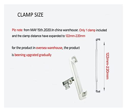 MeLphi MeLphi OA-9X Double Arm Multifunctional Aluminum 9inch 10inch Pad Onemix 3s Desk Mount Laptop Table Stand Monitorbracket Shelf (Color : No 13inch clamp)