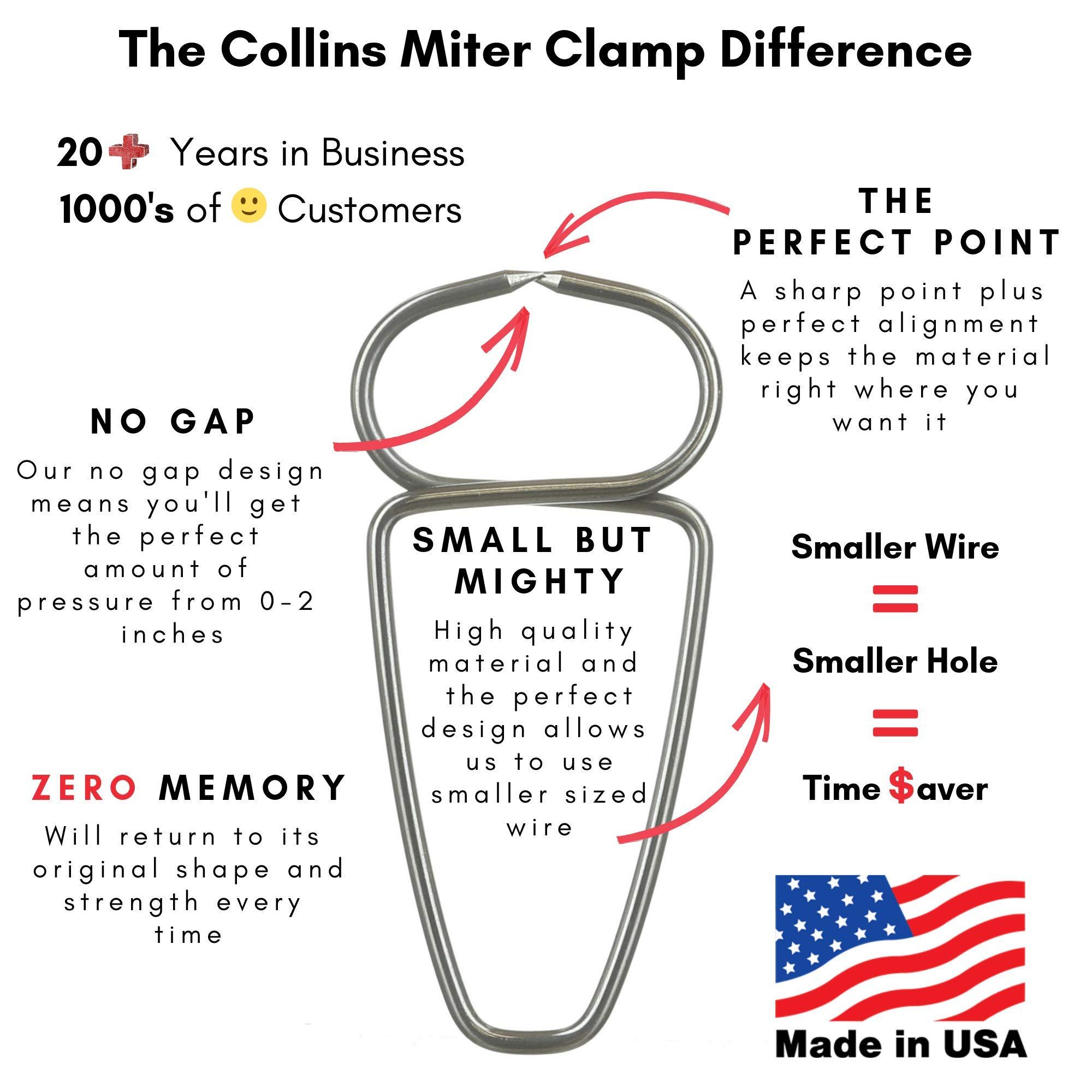 Collins Tool Company Collins Tool Miter Spring Clamps - 12 Pack