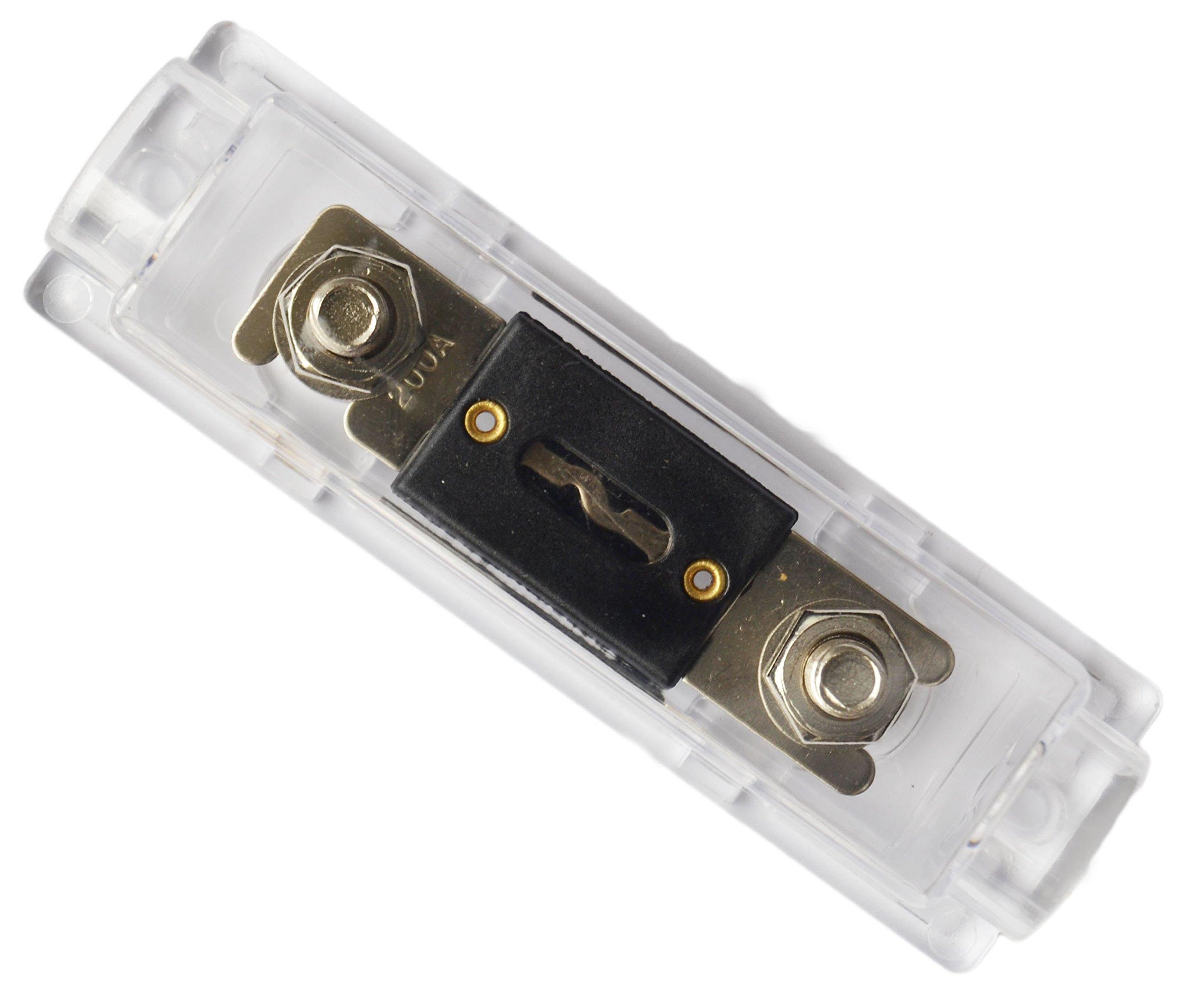 SoundBox SoundBox PK0-17, 0 Gauge Amp Kit Power Amplifier Install Wiring Cables - 7500W