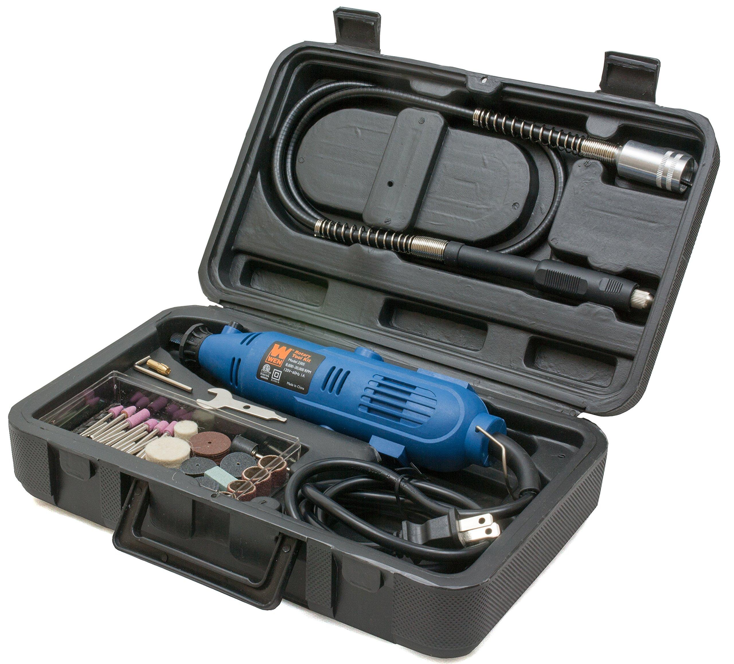 WEN WEN 2305 Rotary Tool Kit with Flex Shaft