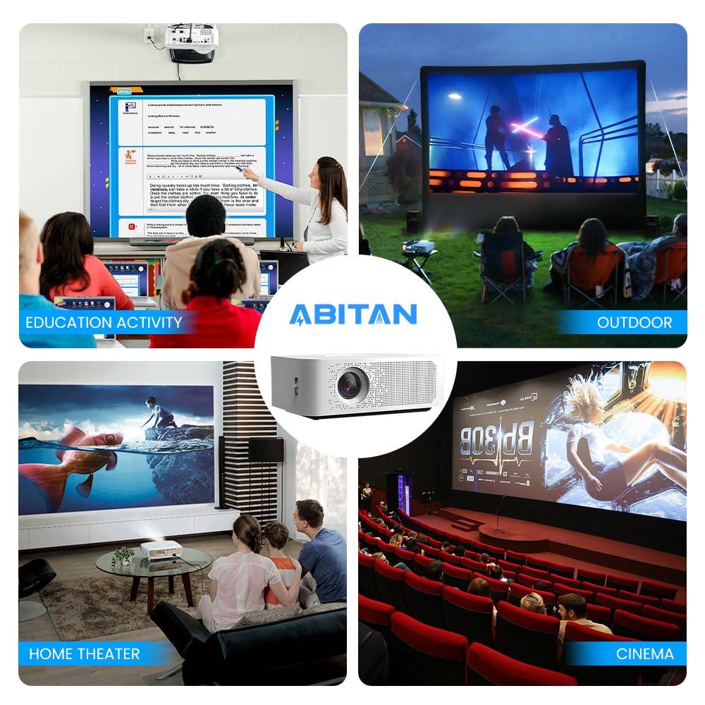 ABITAN ABITAN ELPLP96/V13H010L96 Replacement Projector Lamp with Housing for Epson EX9220 EX5260 EX7260 EX3260 EX9210,Powerlite Home Cinema 1060 2150 760 660 760HD 2100,VS250 VS355 S350 EH-TW650 (Durable).