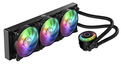 Cooler Master Cooler Master MasterLiquid ML360R RGB CPU Liquid Cooler - ARGB Lighting Sync, Premium Pump Design and Tri MF120R ARGB Fans
