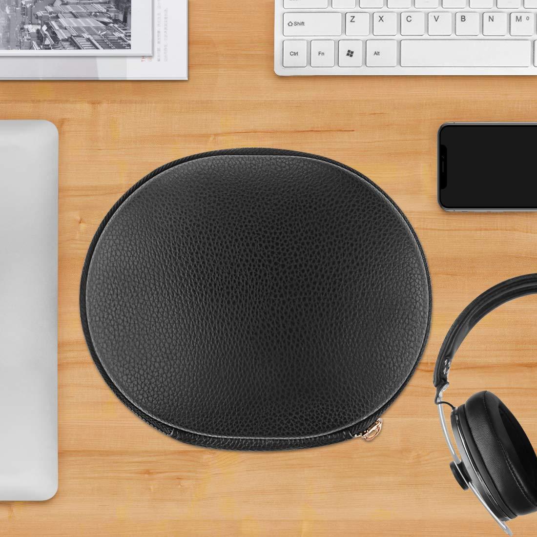 GEEKRIA Geekria Shield Headphones Case Compatible with Sennheiser Momentum 3 Wireless, PXC 550-II, HD 450BT, HD 4.50 Case, Replacement Hard Shell Travel Carrying Bag with Cable Storage (Black)