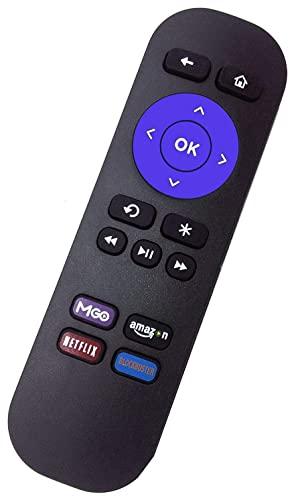 Elekpia Remote Compatible with Roku Express 3700 3900 3930, Roku Premiere 2500R 2700R 2450XB 4620XB 4210XB 3900R, Roku 1 2 3 4 HD LT XS XD Boxes, Not Roku Stick, Not for Roku TV