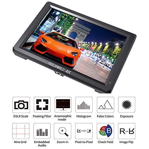 FEELWORLD FEELWORLD T756 7 Inch 4K HDMI Full HD 1920x1200 IPS On Camera Field Monitor
