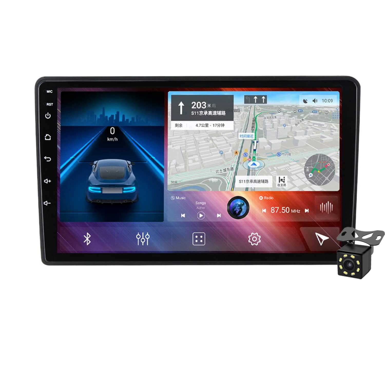Charmstep Car Stereo Android 11 for VW Touareg 2003-2010 Car Radio GPS Navigation Head Unit 9" Touchscreen with Bluetooth Backup Camera WiFi 4G FM USB Steering Wheel Control,M500s/4+64g