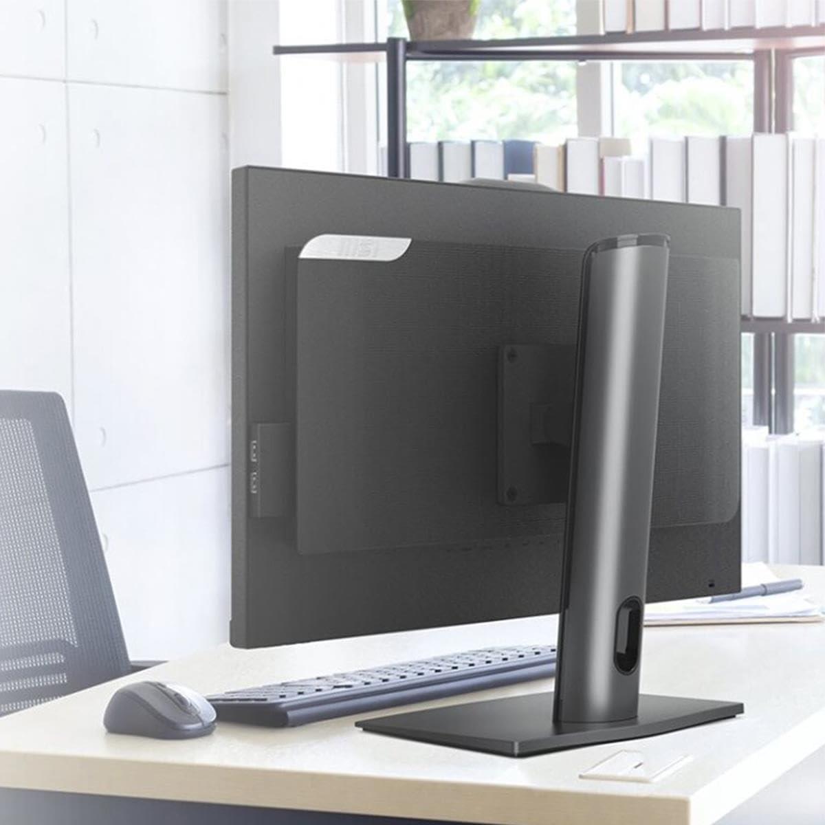 MSI MSI PRO AP242 AIO Desktop, 23.8" FHD IPS-Grade LED, Intel Core i7-12700, 16GB Memory, 500GB SSD, WiFi 6, BT 5.1, Black, 3-YR Warranty, Windows 11 PRO (12M-217US)