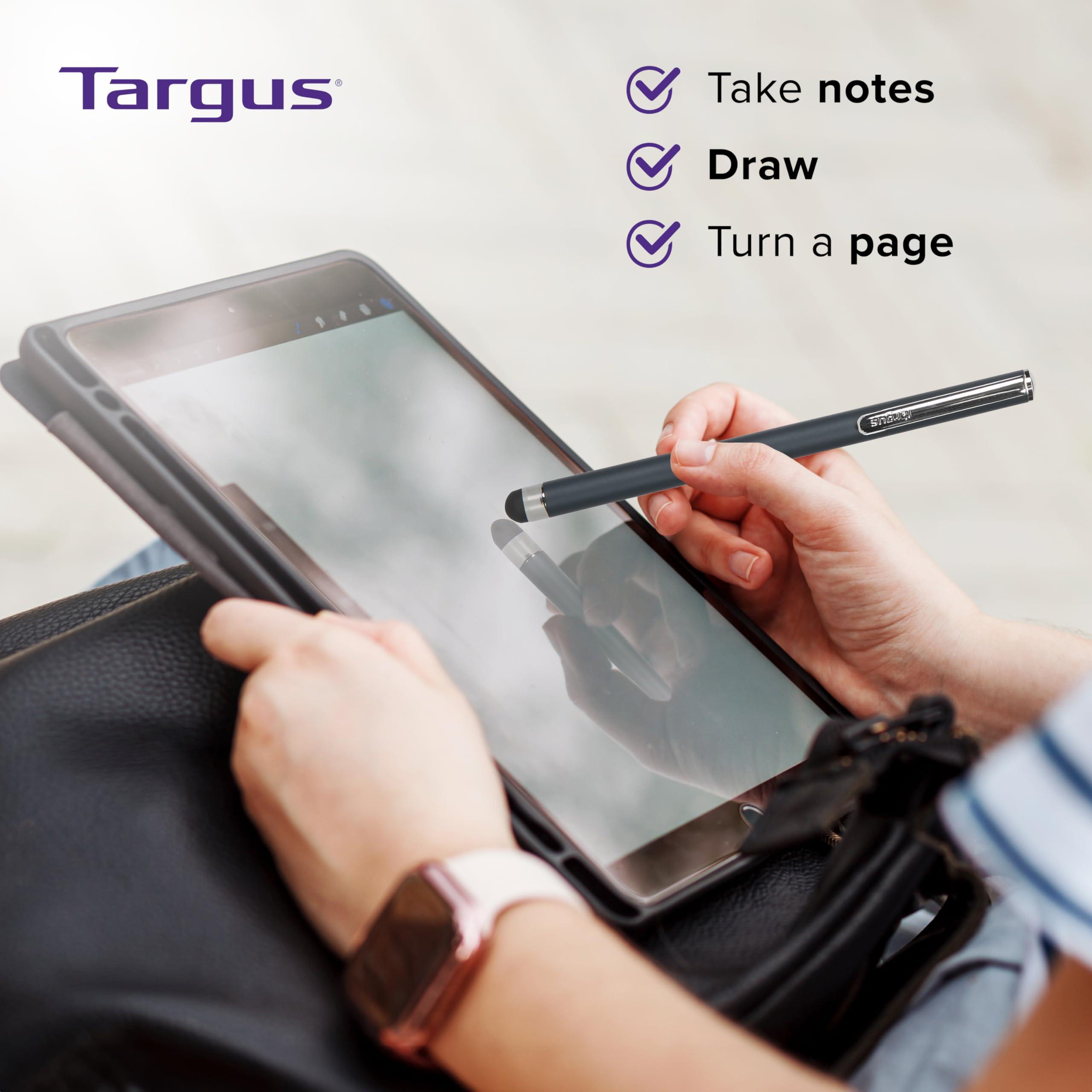 Targus Targus Stylus for iPad, iPhone, iPod, Samsung Tablets, Smartphones and Other Touchscreen Devices, Black (AMM01TBUS)