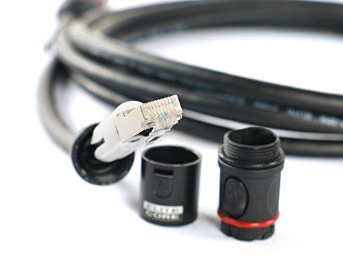 Elite Core Elite Core SUPERCAT6 | Ultra-Rugged Shielded Tactical CAT6 | CS45 Converta-Shell Connectors |20' ft, 20 (SUPERCAT6-S-CS-20)