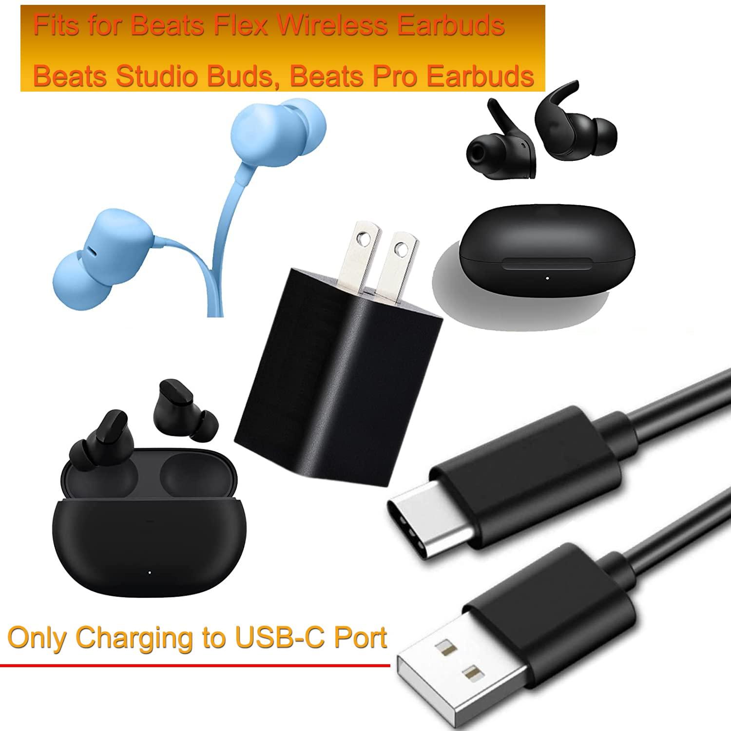 YEHUIM USB-C Cord Headphones Charger for Beats Solo 4, Beats Studio Buds, Beats Studio Pro, Beats Fit Pro, Beats Flex Earbuds, New Beats by dre Headphones Replacement Chrager Cord-5FT