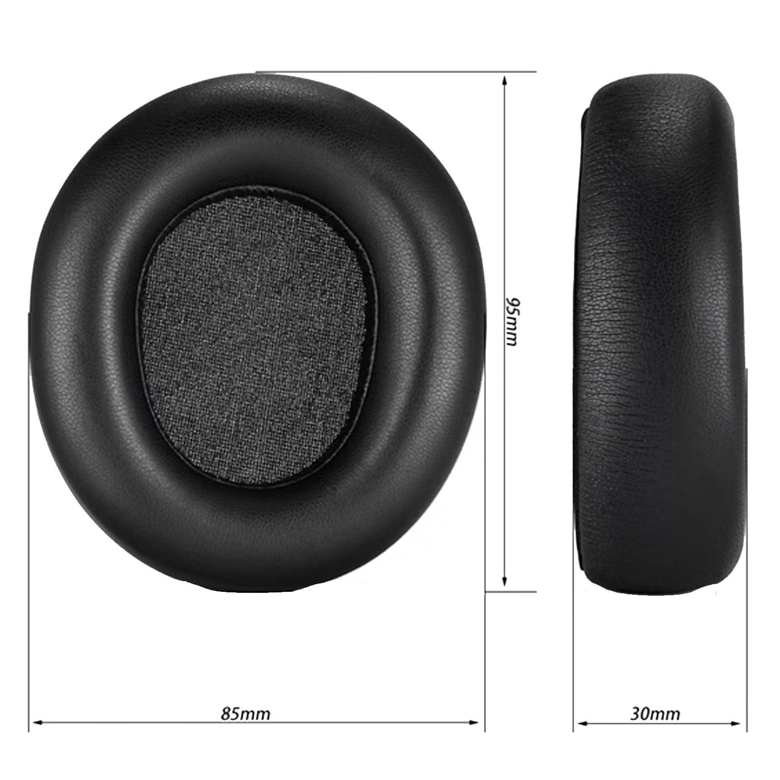 HONCUANWS Arctis Nova Pro Wireless Earpads Replacement Ear Pads Cushions Muffs Cover Cups Parts Compatible with Steelseries Arctis Nova Pro Wireless Headphones.(Wireless with Buckle)