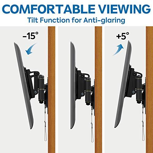 Mounting Dream Mounting Dream Lockable RV TV Mount for Most 10-26 Inch Flat Screen, RV Mount TV Bracket for Camper Trailer Truck Boat, Full Motion RV TV Wall Mount Quick Release Lock, VESA 100x100mm, 33 lbs MD2209
