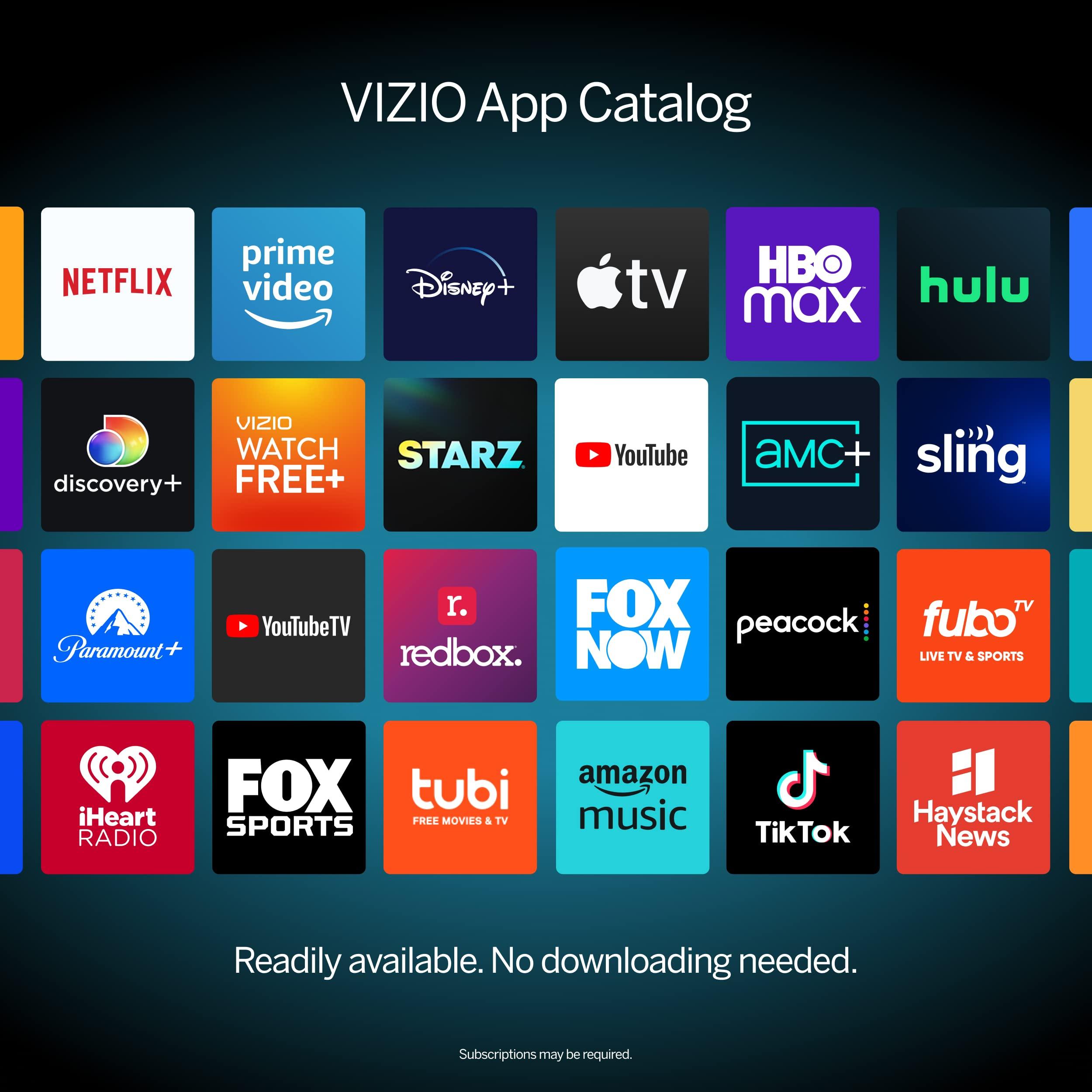 VIZIO VIZIO 24-inch D-Series Full HD 1080p Smart TV with Apple AirPlay and Chromecast Built-in, Alexa Compatibility, D24f4-J01, 2021 Model