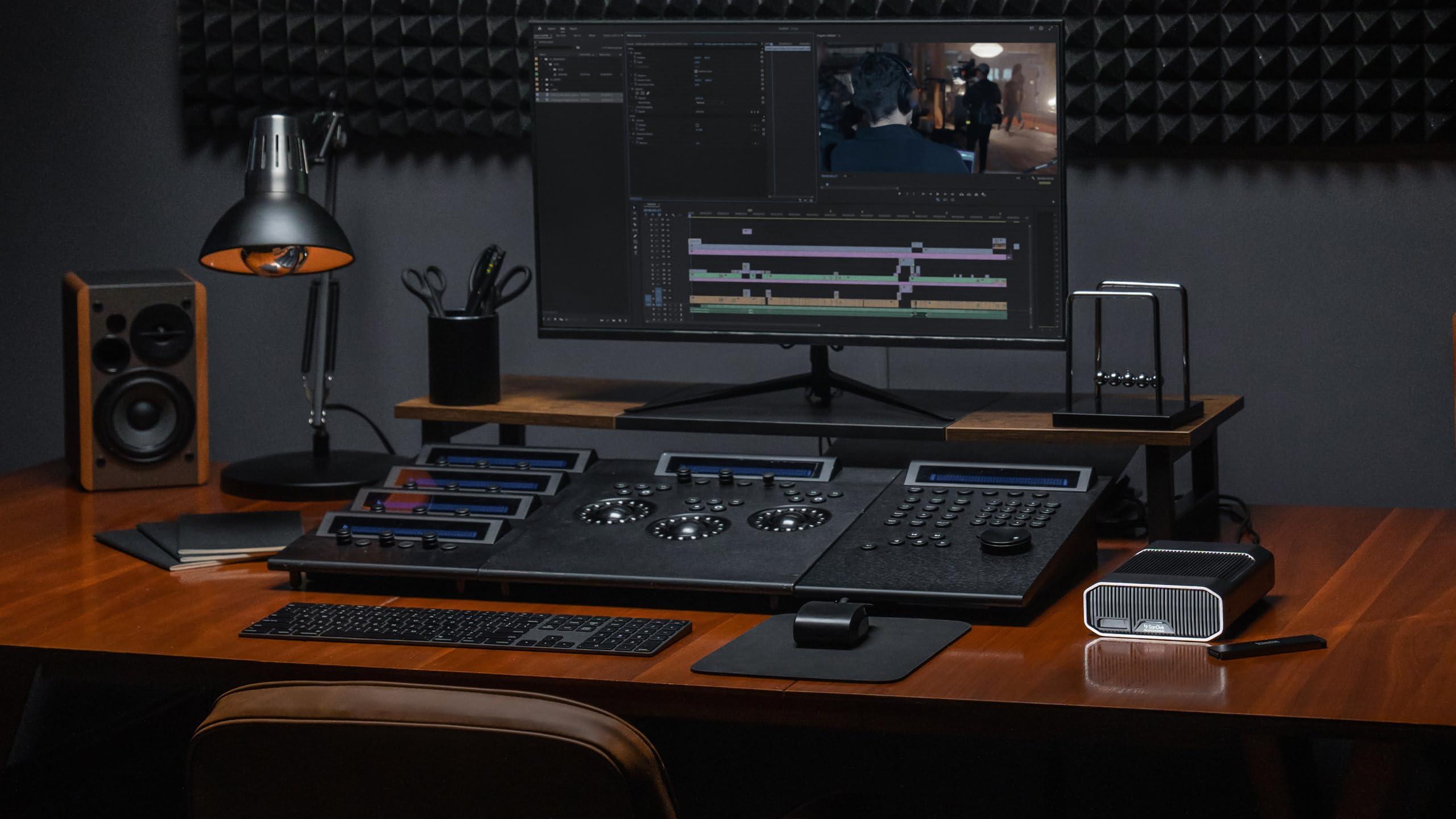 SanDisk Professional SanDisk Professional 6TB G-Drive Project - External HDD, Thunderbolt 3, USB (10Gbps), 7200RPM Ultrastar Hard Drive, Up to 250MB/s Read - SDPHG1H-006T-NBAAD