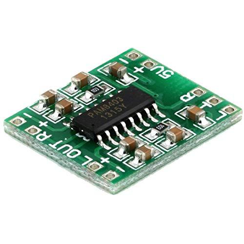 HiLetgo HiLetgo 5pcs PAM8403 2x 3W Mini Digital Power Amplifier Board AMP Class D 2.5-5V Input