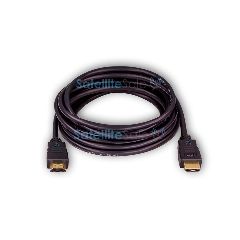 SatelliteSale SatelliteSale Digital High-Speed 2.0 HDMI Cable 4K/60Hz 18Gbps PVC 2160p Black Cord Universal Wire 3 Feet