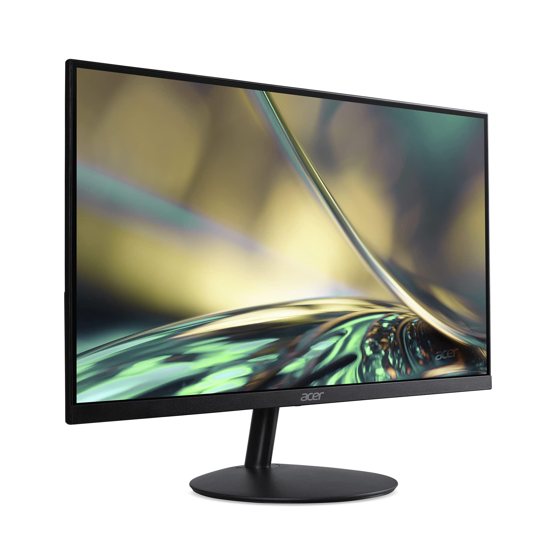 acer Acer SB322QU Abiip 31.5\" WQHD 2560x1440 IPS Zero-Frame Gaming Office Monitor | AMD FreeSync Technology | Ultra-Thin Stylish Design | 75Hz | 1ms VRB | Low Blue Light | Display Port & 2 x HDMI 2.0 Ports