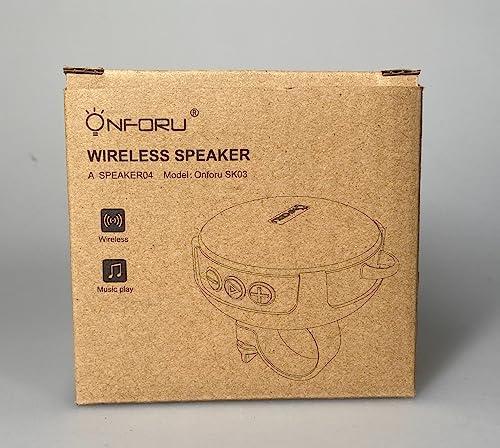 Onforu Onforu Portable Bluetooth Speaker for Bike, IP65 Waterproof & Dustproof Mini Outdoor Shower Travel Speaker, Bluetooth 5.0, Wireless Bicycle Speaker with Loud Sound for Riding, Ideal Gifts