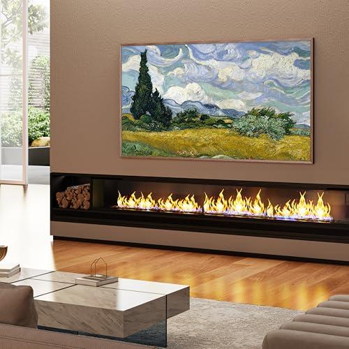 Hisense Hisense 65-Inch Class QLED 4K S7N CanvasTV Series Dolby Vision HDR Google Smart TV (65S7N, 2024 Model) - Art Mode, Anti-Glare Panel, Hi-Matte Display, Frame & UltraSlim Wall Mount Included, 144Hz