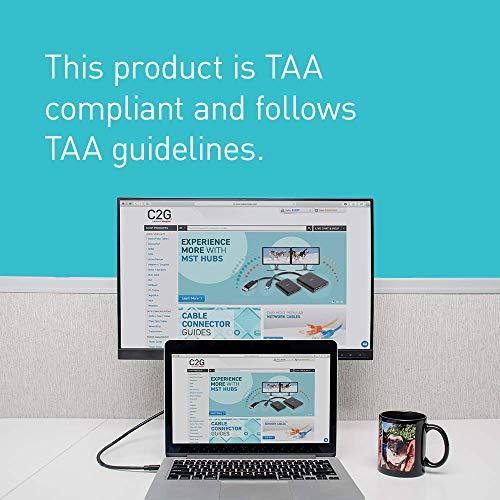 C2G C2G Mini Display Port Adapter, Display Port to HDMI, Male to Male, Black, 3 Feet (0.91 Meters), Cables to Go 54420