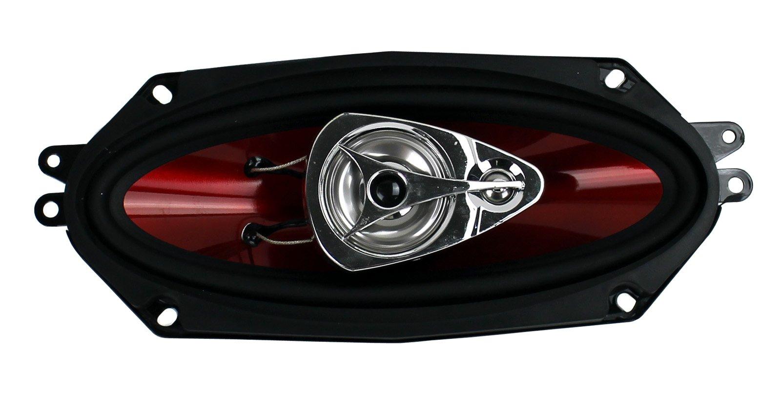 BOSS Audio Systems BOSS Audio 4x10 3-Way 400W Full-Range Chaos Exxtreme Car Audio Speakers (4 Pair)