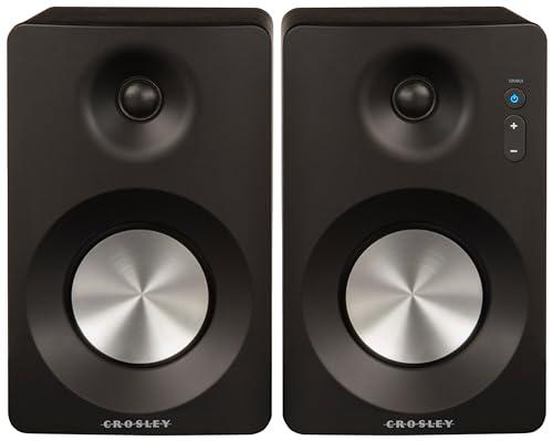 Crosley Crosley T400D-WH Fully Automatic Bluetooth 2-Speed Turntable Record Player with S100A Stereo Speakers, White