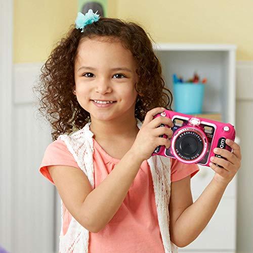 VTech VTech KidiZoom Duo DX Digital Selfie Camera with MP3 Player, Pink