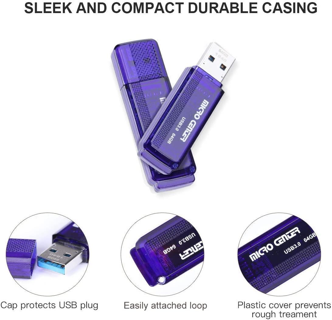 INLAND INLAND Micro Center Super Speed 5 Pack 64GB+5 Pack 128GB USB 3.0 Flash Drive
