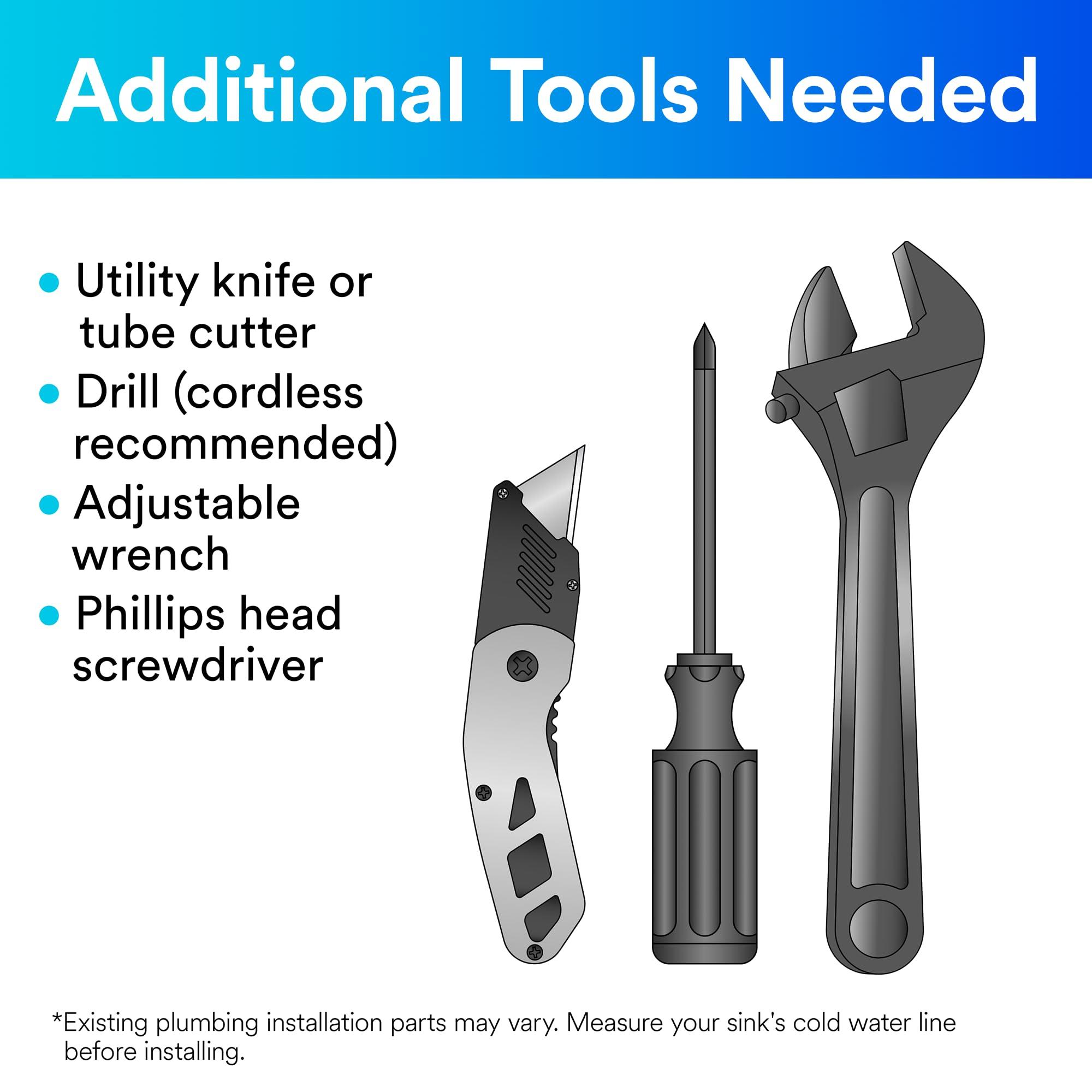 3M Aqua-Pure 3M Aqua-Pure Under Sink Full Flow Water Filter System Cyst-FF, 5609223