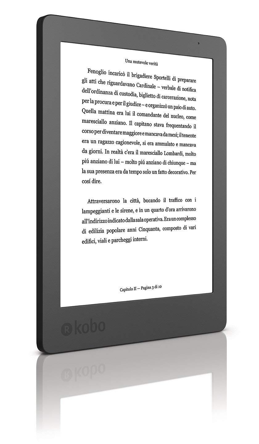 Kobo Kobo Aura - eBook reader - 4 GB - 6"(N236-KU-BK-K-EP)