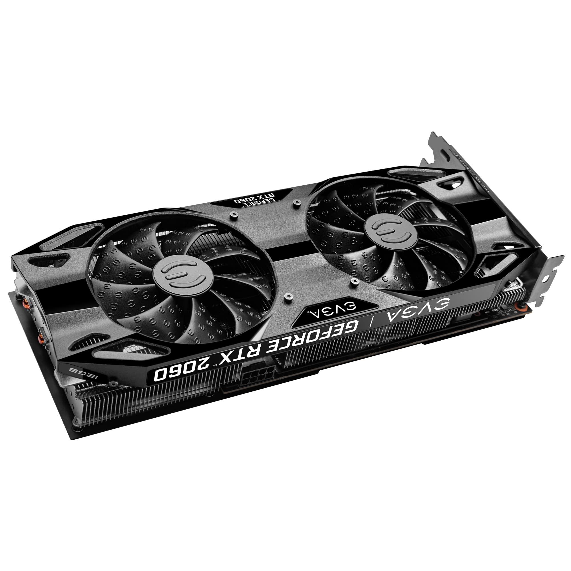 EVGA EVGA GeForce RTX 2060 12GB XC Gaming,12G-P4-2263-KR, GDDR6,Dual Fans,Metal Backplate