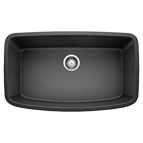 BLANCO BLANCO 441610 Valea Super Single Bowl-Anthracite Sink, 32" L x 19" W