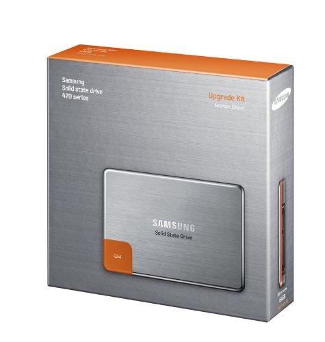SAMSUNG Samsung 470-Series MZ-5PA064C 64 GB 2.5-Inch SATA II MLC Internal SSD with Desktop Upgrade Kit and Norton Ghost 15 - MZ-5PA064C