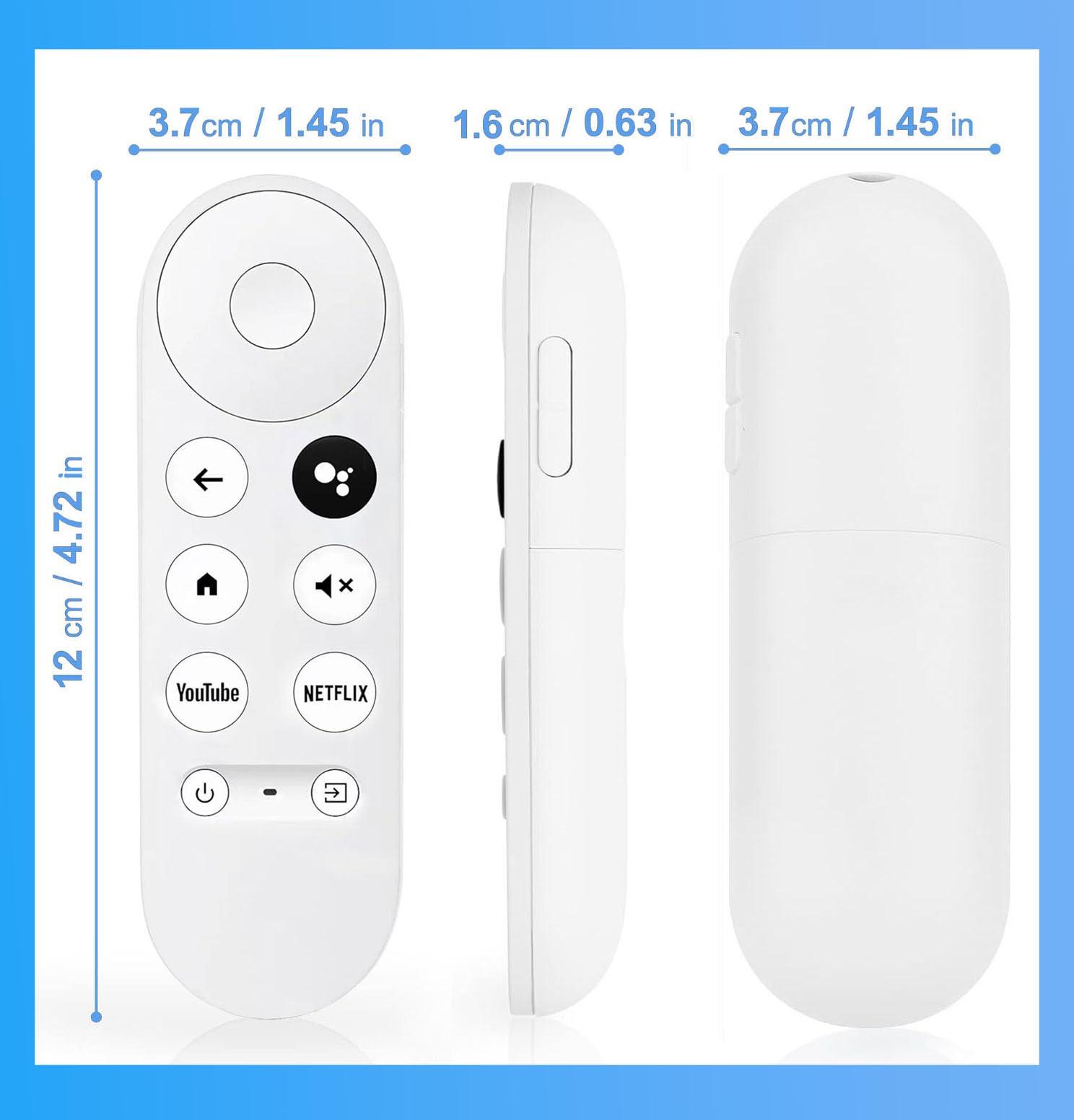 AieSHOP New Upgrade Voice Remote for Google Chromecast 4k Snow/HD TV, Replacement Remote Control for G9N9N, GA01920-US, GA01409-US, GA01923-US, GA01919-US