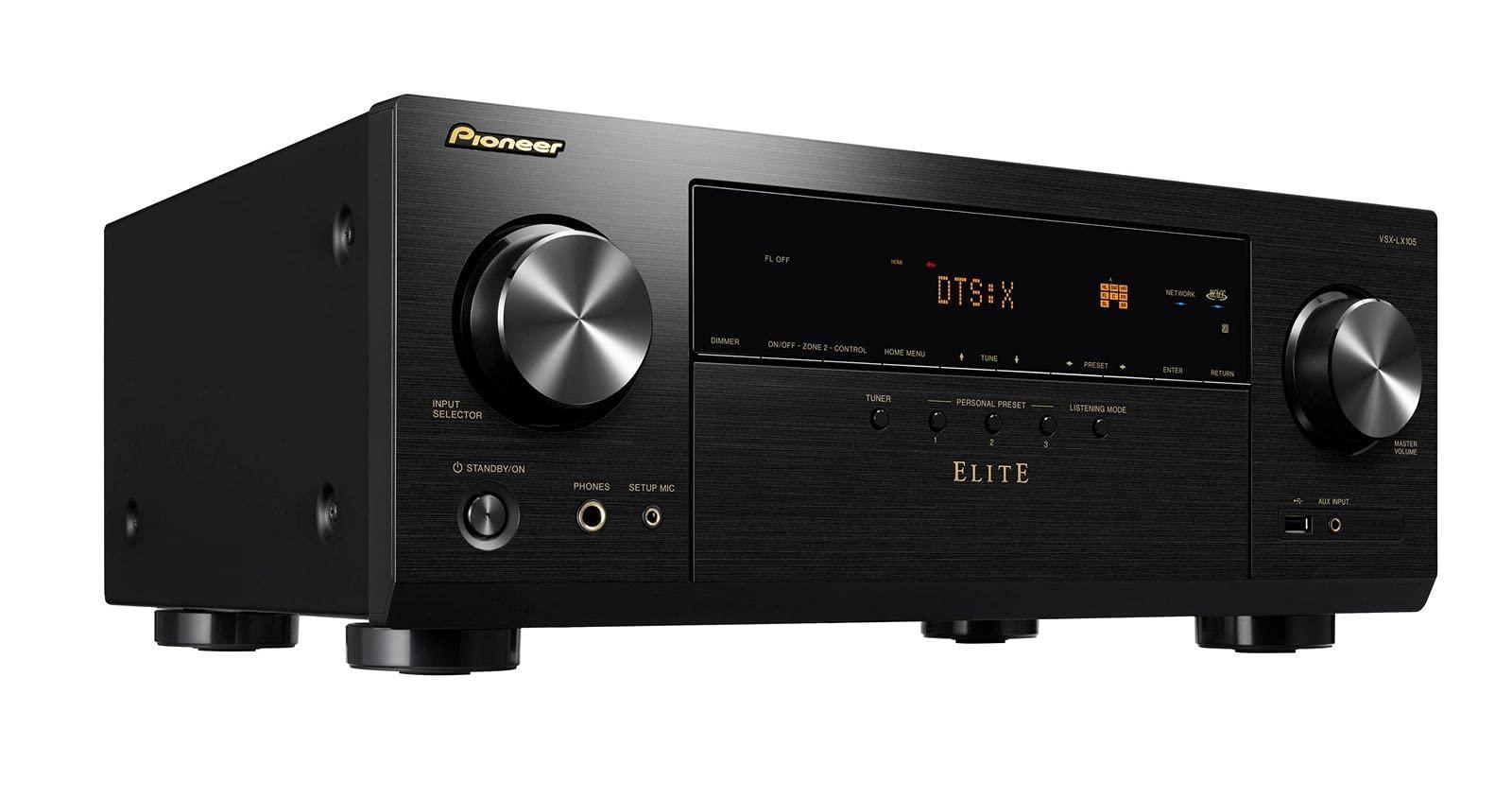 Pioneer Pioneer Elite VSX-LX105 7.2 Channel Network AV Receiver